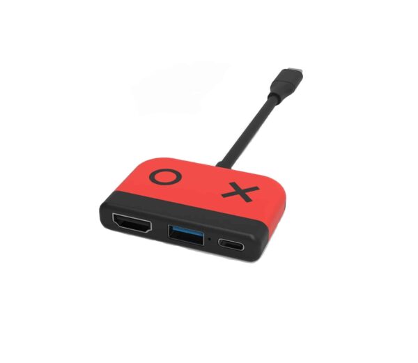 3 i 1 USB-C HUB for Nintendo Switch