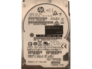 Harddisk fra HP, modell HUC101860CSS20