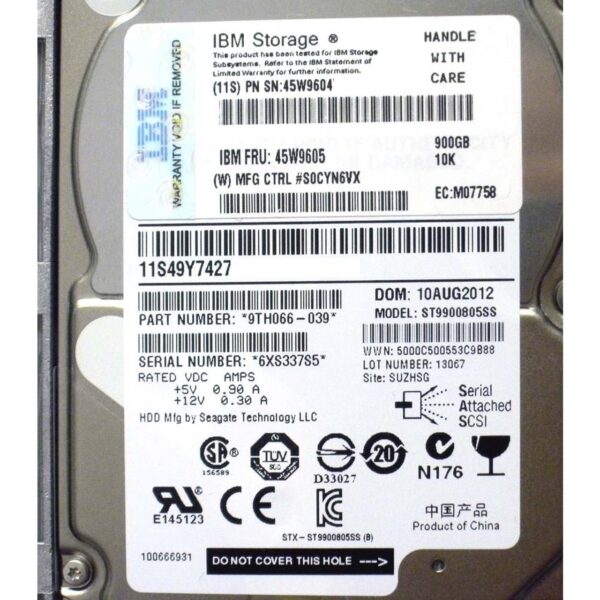 900GB IBM ST9900805SS