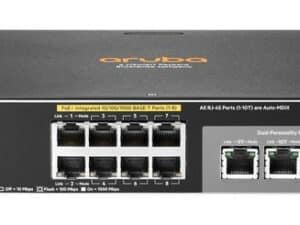 Hewlett Packard Enterprise Aruba J9774A ProCurve 2530-8G-PoE+ Switch (Refurbished)