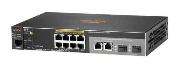 Hewlett Packard Enterprise Aruba J9774A ProCurve 2530-8G-PoE+ Switch (Refurbished) - Bilde 2