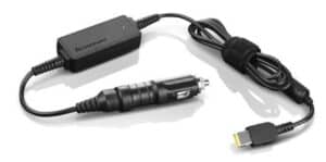Lenovo 65W DC Travel Adapter (Slim Tip) – Bil/Fly-lader – 0B47481