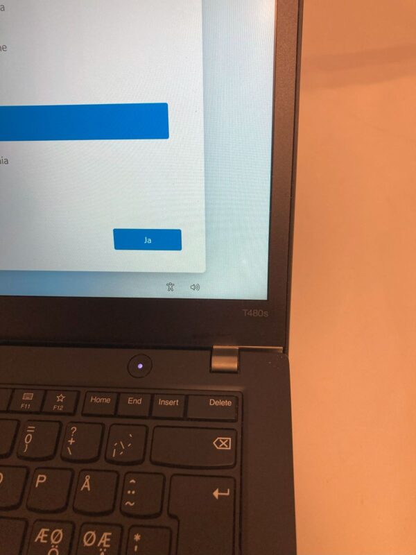 Lenovo Thinkpad T480s I5-8350U 16/256GB - Bilde 2