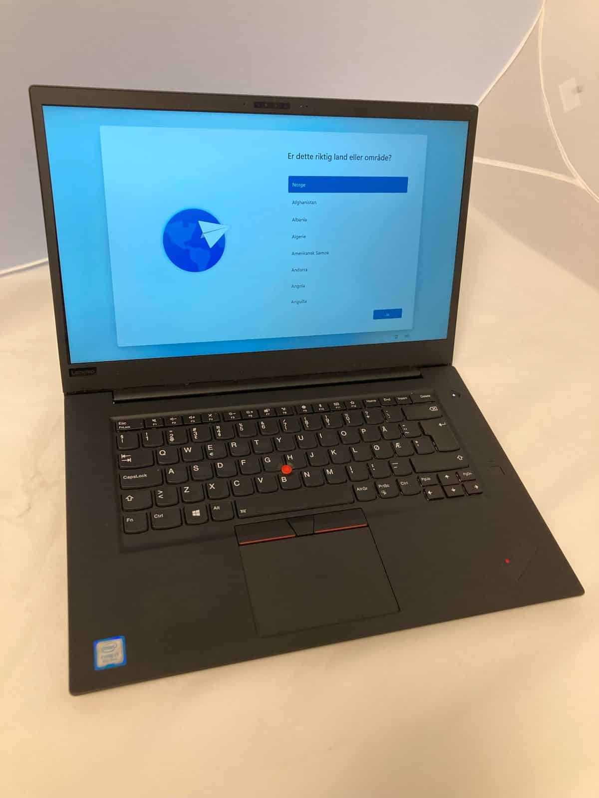 Lenovo Thinkpad X1 Extreme G1 16/512 GTX1050