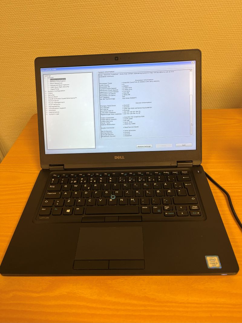 Dell Latitude 5480 i5-6300U 8/256 B-grade